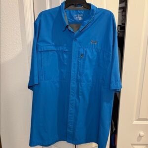 Under Armour Men's Blue Shirt Jacket